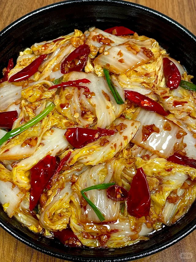 娃娃菜家常做法展示